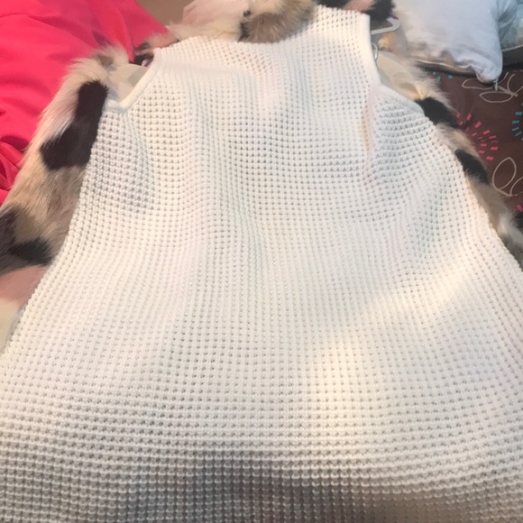 JOSEPH A MULTICOLOR FAUX FUR VEST - Picture 3 of 4